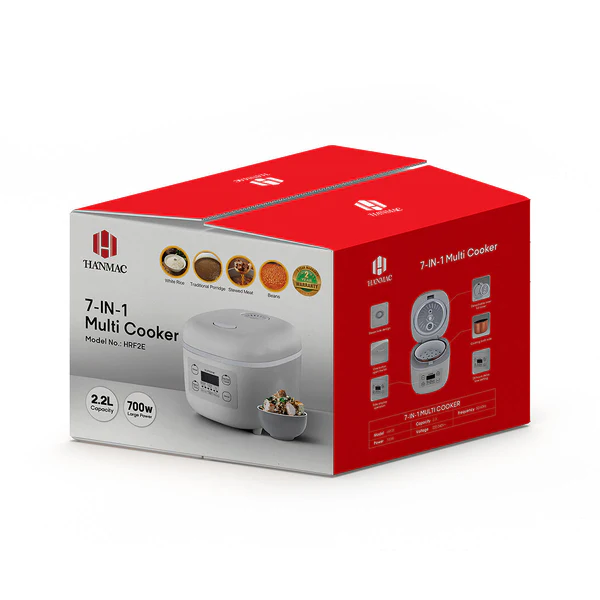 HANMAC 2.2L 7-IN-1 Mini Multi-Functional Electric Cooker - Image 3